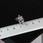 Original Skull earrings Silver nz