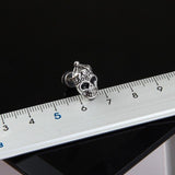 Original Skull earrings Silver nz
