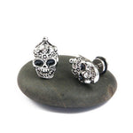 Original Skull earrings Silver nz