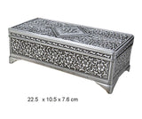 Ornate Silver Keepsake Box nz