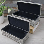 Ornate Silver Keepsake Box nz