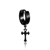 Orthodox cross earrings Black nz