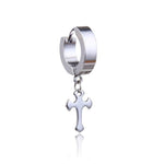 Orthodox cross earrings Silver nz