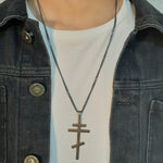 Orthodox cross necklace nz