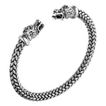 Ouroboros Bangle Silver nz