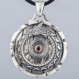 Ouroboros dragon necklace silver nz