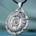 Ouroboros dragon necklace silver nz
