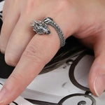 Ouroboros dragon ring nz