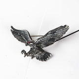 Owl brooch Black nz