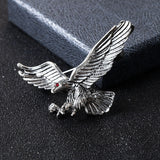 Owl brooch Silver nz
