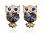 Owl crystal earrings nz
