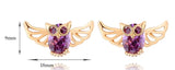 Owl stud earrings nz