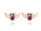 Owl stud earrings nz