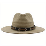 Panama Leather Hat nz