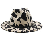 Patterned felt hat nz