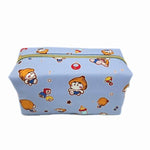 Patterned makeup bag Baby blue nz