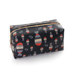 Patterned makeup bag Blue fish nz
