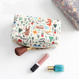 Patterned makeup bag nz