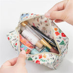 Patterned makeup bag nz