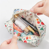Patterned makeup bag nz