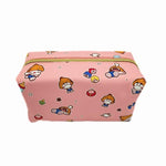 Patterned makeup bag Pink baby nz