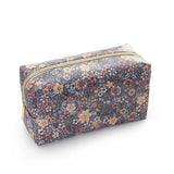 Patterned makeup bag Purple flower nz