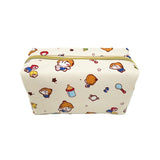 Patterned makeup bag White baby nz