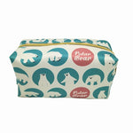 Patterned makeup bag White bear nz