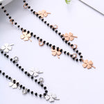 Pearl and clover necklace nz