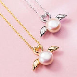 Pearl angel pendant nz