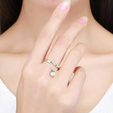Pearl flower ring nz