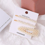 Pearl hair clip set nz
