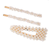 Pearl hair clip set nz