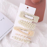 Pearl hair clips set nz