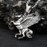 Pegasus horse necklace nz