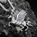 Pegasus horse necklace nz