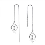 Perched Cat earrings nz