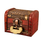 Personalised Wooden Jewellery Box Retro lock nz