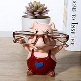 Pig glasses holder nz
