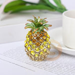 Pineapple Trinket Box Gold nz