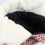 Pink and white ushanka nz