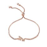 Pink butterfly bracelet nz