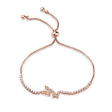 Pink butterfly bracelet nz