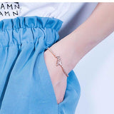 Pink butterfly bracelet nz