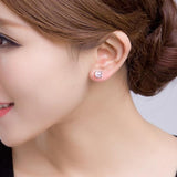Pink cat earrings nz