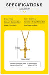 Pink cross necklace nz