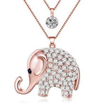 Pink elephant necklace nz