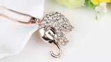 Pink elephant necklace nz