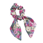 Pink floral scrunchie nz