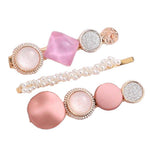 Pink hair clip pack nz